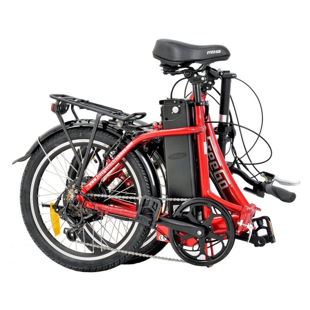 FreeGo Folding Bike - Red