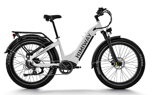 Preview image of Himiway Zebra Premium All-terrain Electric Fat Bike Step Through