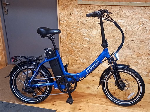 Preview image of FreeGo Folding Bike - Blue