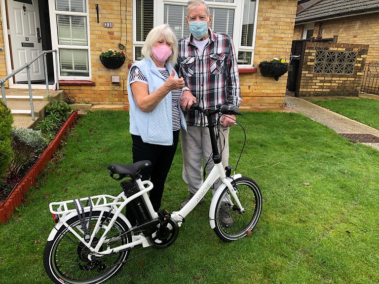 89 year old Bob and his new ebike
