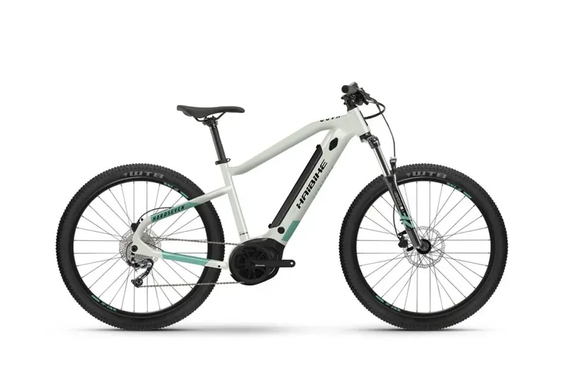2021 Haibike HardSeven 5 500Wh Electric Mountain Bike in White