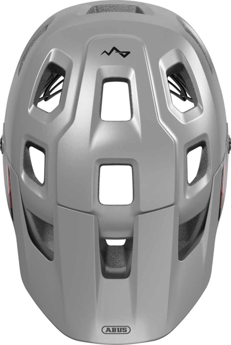 ABUS MoDrop MTB Helmet in Ti Silver-3