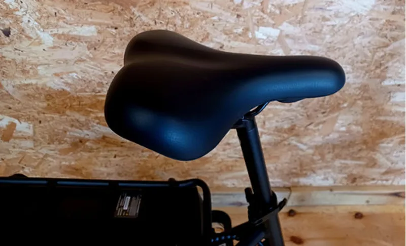 Ampere Alter Low Step Through Folding Ebike - Black-6