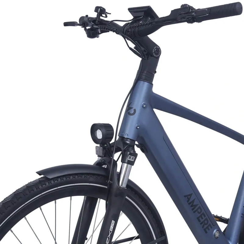 Ampere Hilux Pro 10Ah Electric Hybrid Commuter Bike - Blue-5
