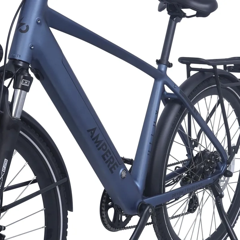 Ampere Hilux Pro 10Ah Electric Hybrid Commuter Bike - Blue-6