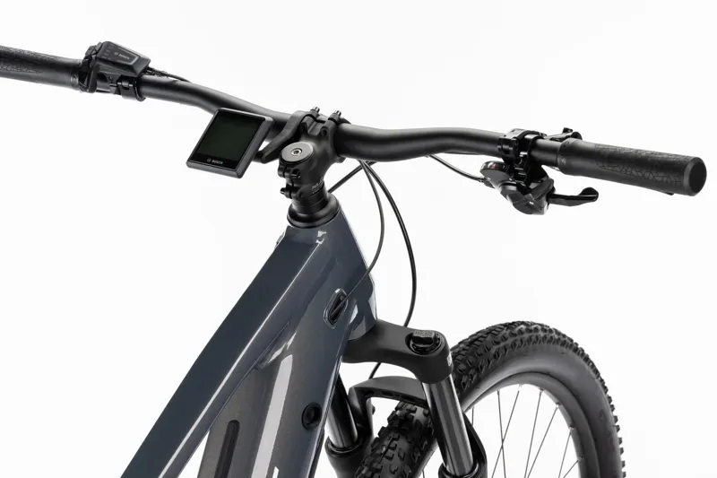 Ghost E-Teru Electric Mountain Bike - Grey/Green-2