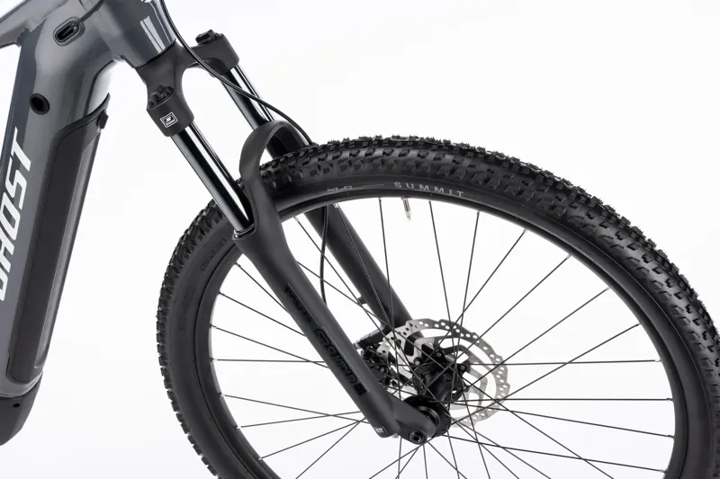 Ghost E-Teru Electric Mountain Bike - Grey/Green-5