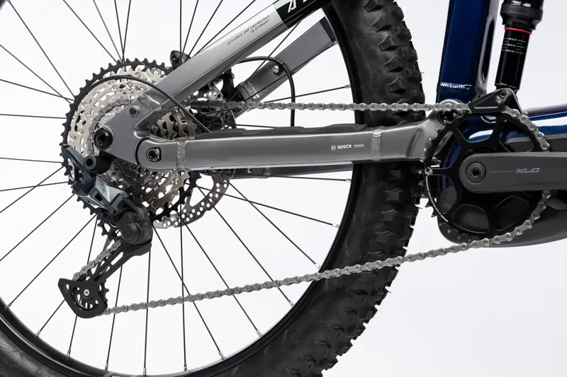 Haibike AllMtn 6 Electric Mountain Bike - Blue-5