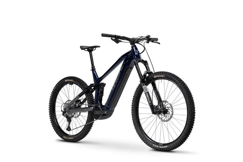 Haibike AllMtn 6 Electric Mountain Bike - Blue-1