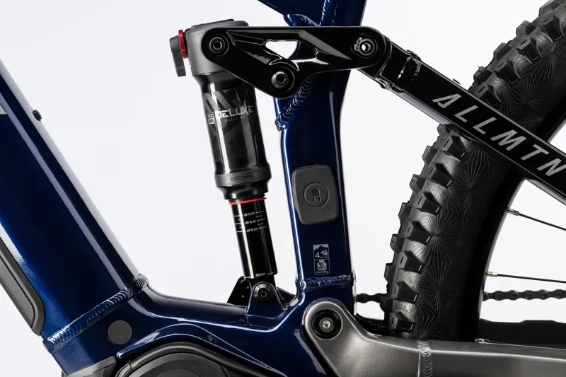 Haibike AllMtn 6 Electric Mountain Bike - Blue-4
