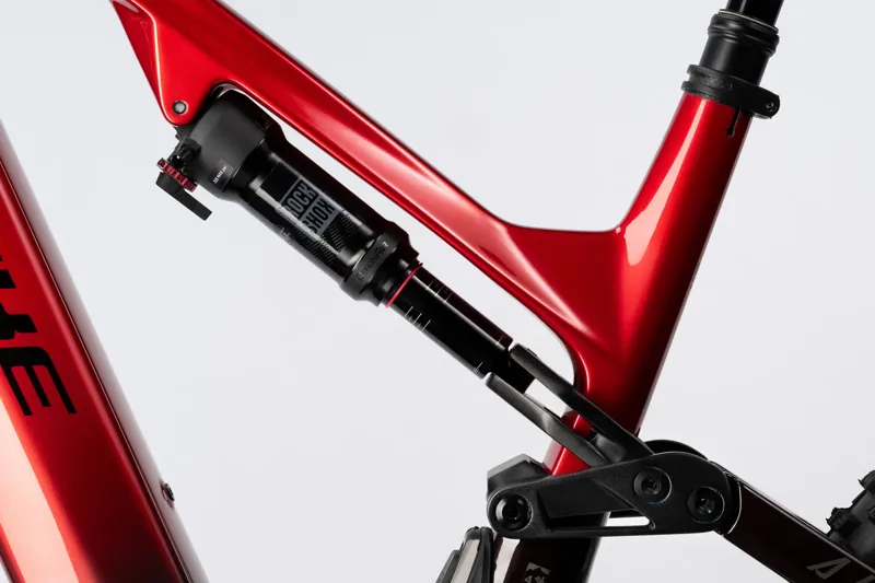 Haibike ALLMTN CF 9 Full Suspension Mountain Bike Large - Red-5