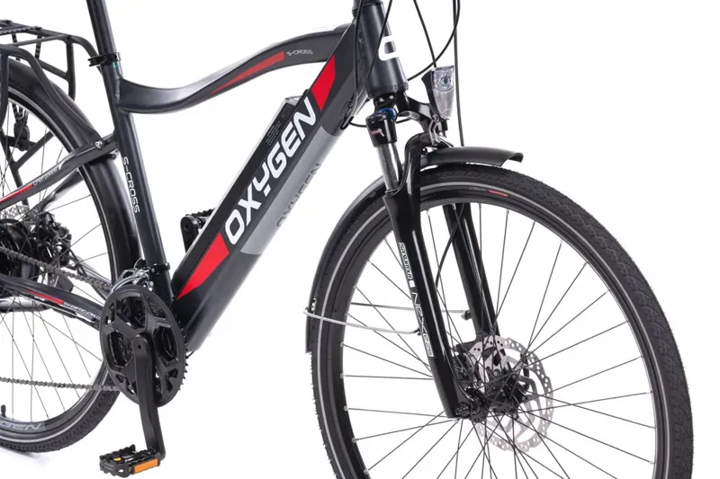 Oxygen S-Cross CB Electric Bike 17Ah - Black-2
