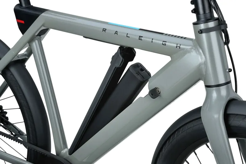 Raleigh One Smart Bike - Grey/Blue-3