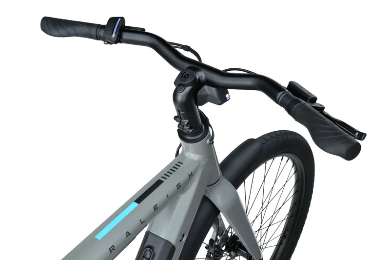 Raleigh One Smart Bike - Grey/Blue-12