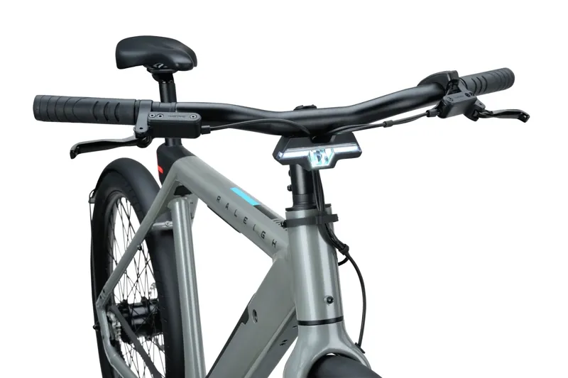 Raleigh One Smart Bike - Grey/Blue-11