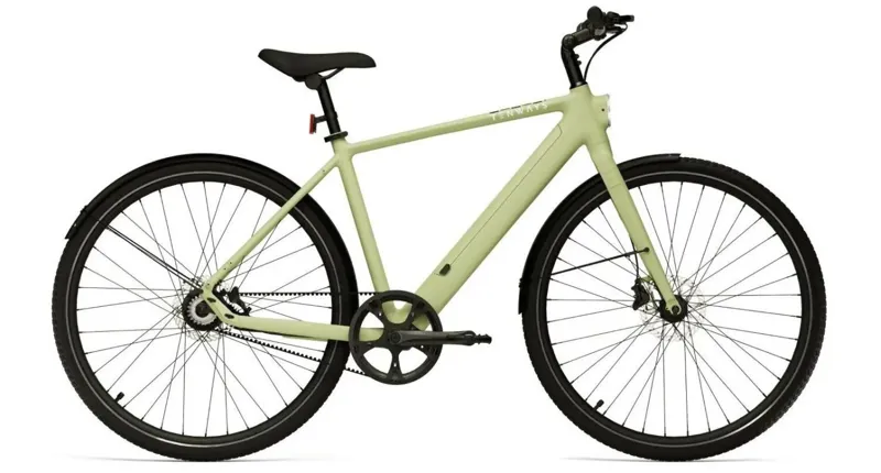 Tenways CGO600 Hybrid Electric Bike - Lime Green