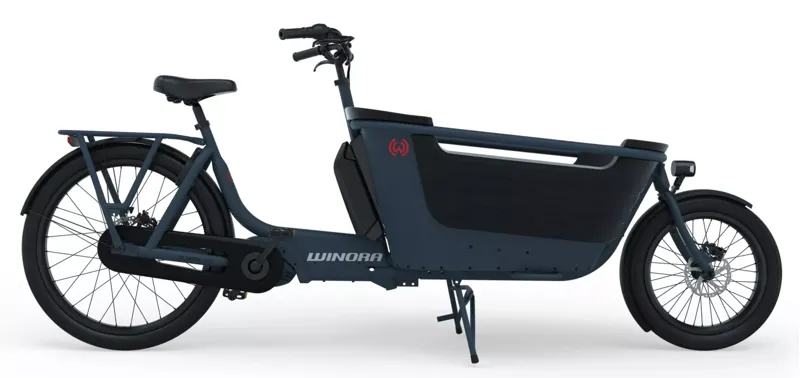 Winora F.U.B Cargo Bike 2W - Blue-1