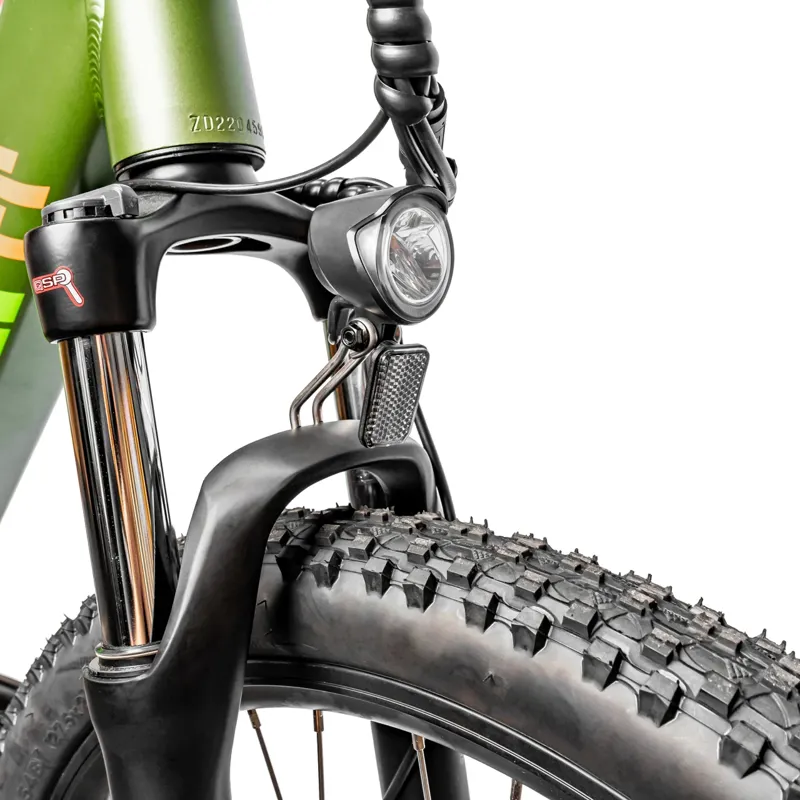 Ampere X-Trail Mountain Bike 17.5Ah in Green-9