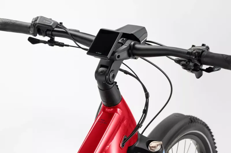 Haibike Trekking 7 High Electric Hybrid Bike Extra Large - Fruity Red/Blue-2