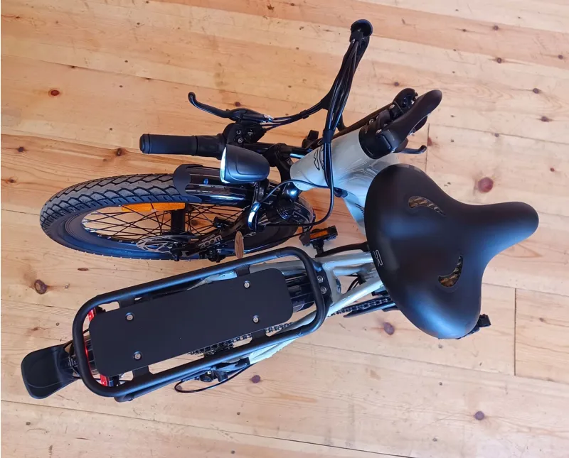 Ukebc Awesome Dart Folding Electric Bike in Grey-6
