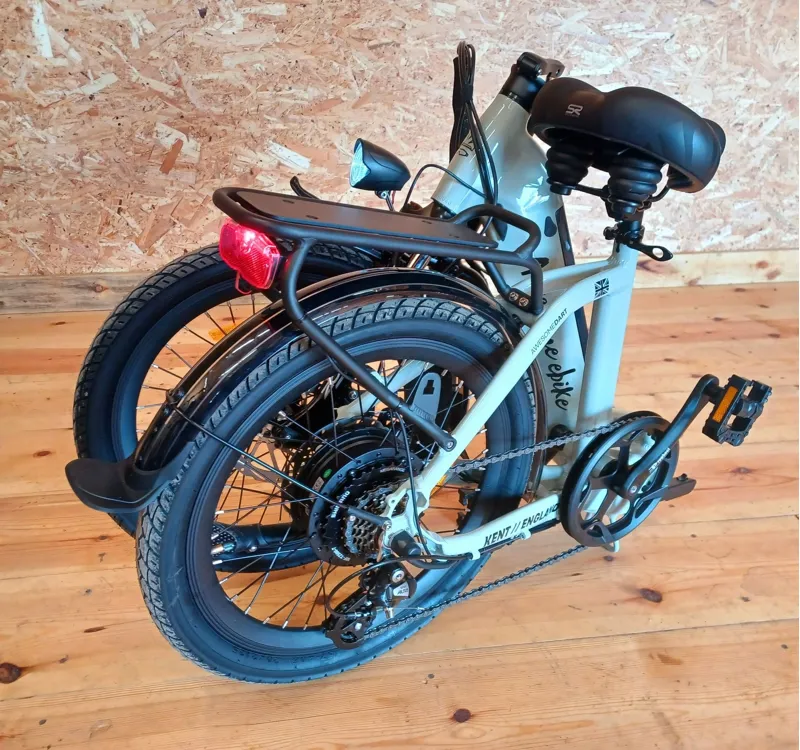 Ukebc Awesome Dart Folding Electric Bike in Grey-7